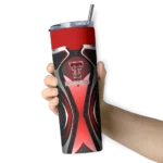 customized-texas-tech-red-raiders-superman-emblem-red-black-skinny-tumbler-best-selling.webp