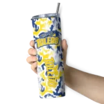 customized-toledo-rockets-claw-marks-blue-white-skinny-tumbler-best-selling.webp