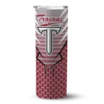 customized-troy-trojans-chevron-stripes-red-skinny-tumbler-best-selling.webp