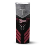 customized-troy-trojans-hexagon-honeycomb-red-black-skinny-tumbler-best-selling.webp