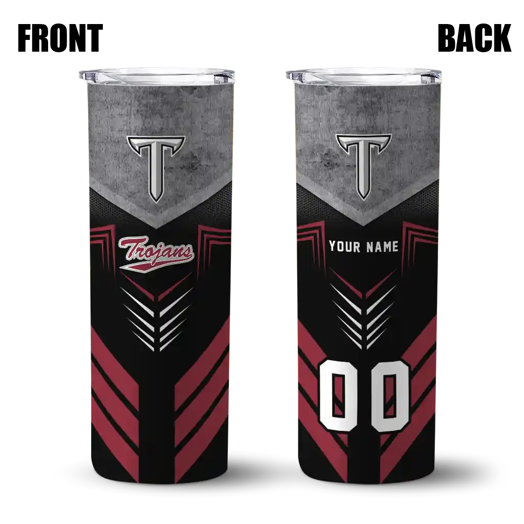 customized-troy-trojans-hexagon-honeycomb-red-black-skinny-tumbler-fashion-forward.webp
