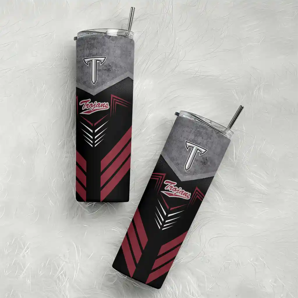 customized-troy-trojans-hexagon-honeycomb-red-black-skinny-tumbler-top-rated.webp
