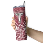 customized-troy-trojans-monogram-burst-red-white-skinny-tumbler-best-selling.webp