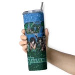 customized-tulane-green-wave-kiss-band-blue-skinny-tumbler-best-selling-2.webp