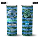 customized-tulane-green-wave-patterned-waves-green-skinny-tumbler-best-selling.webp