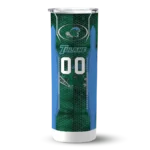 customized-tulane-green-wave-stacked-diamond-green-skinny-tumbler-best-selling.webp