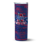 customized-tulsa-golden-hurricane-chevron-patch-blue-skinny-tumbler-best-selling.webp