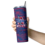customized-tulsa-golden-hurricane-chevron-patch-blue-skinny-tumbler-best-selling.webp