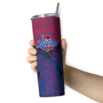 customized-tulsa-golden-hurricane-spiral-burst-print-blue-skinny-tumbler-best-selling.webp