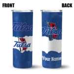 customized-tulsa-golden-hurricane-torn-band-blue-white-skinny-tumbler-best-selling-1.webp