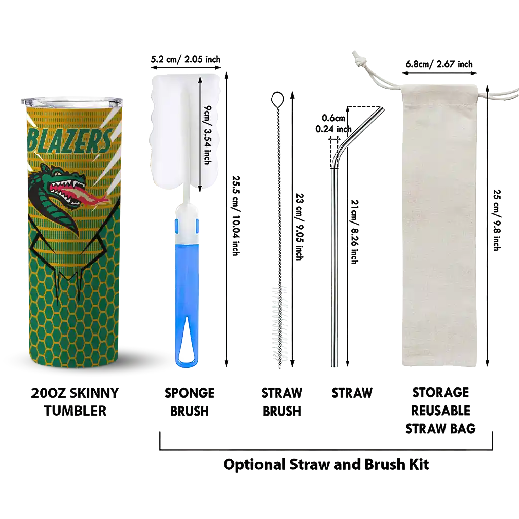 customized-uab-blazers-chevron-stripes-green-skinny-tumbler-new-arrival.webp