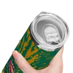customized-uab-blazers-metallic-grid-green-skinny-tumbler-best-selling.webp