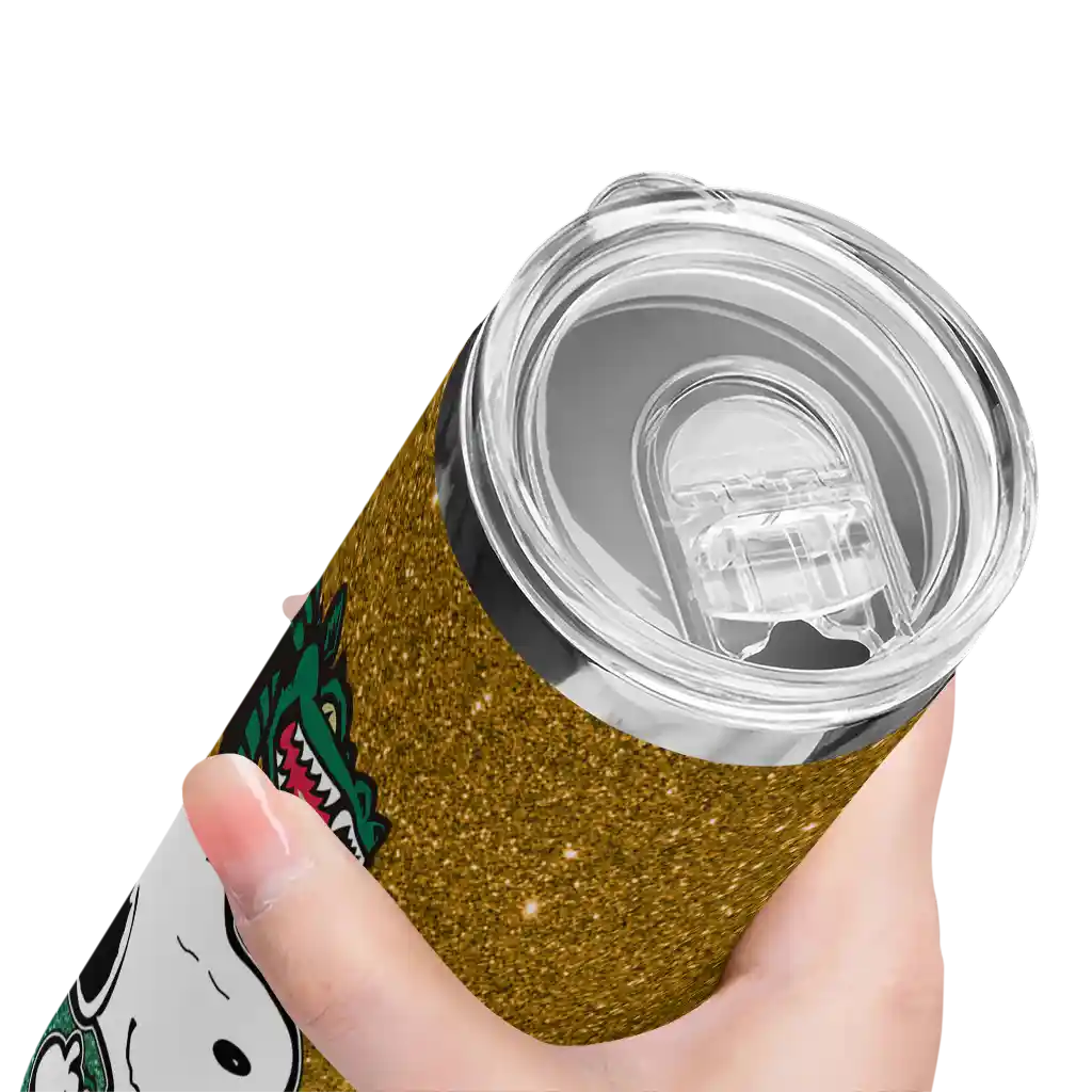 customized-uab-blazers-snoopy-attitude-green-skinny-tumbler-high-quality.webp