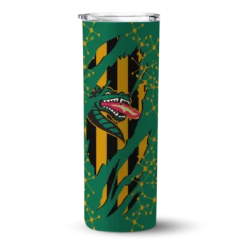 Customized UAB Blazers Star Pop Green Black Skinny Tumbler