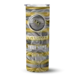 customized-ucf-knights-patterned-waves-gold-skinny-tumbler-best-selling-1.webp
