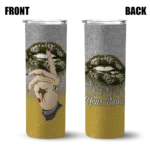 customized-ucf-knights-sparkle-lips-gold-skinny-tumbler-best-selling.webp