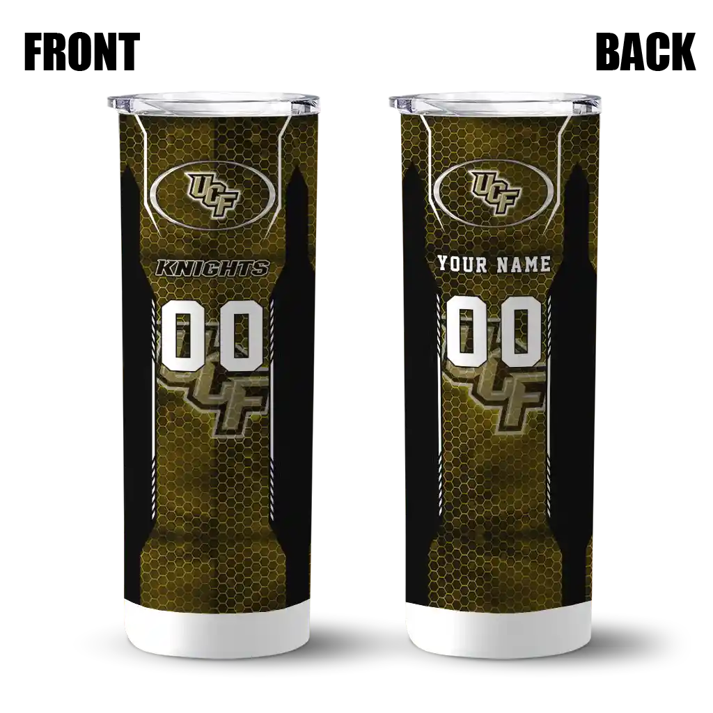 customized-ucf-knights-stacked-diamond-gold-skinny-tumbler-fashion-forward.webp