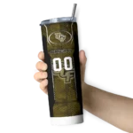 customized-ucf-knights-stacked-diamond-gold-skinny-tumbler-best-selling.webp