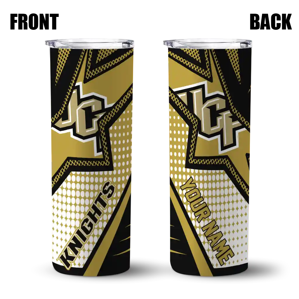 customized-ucf-knights-web-stripes-gold-white-skinny-tumbler-fashion-forward.webp