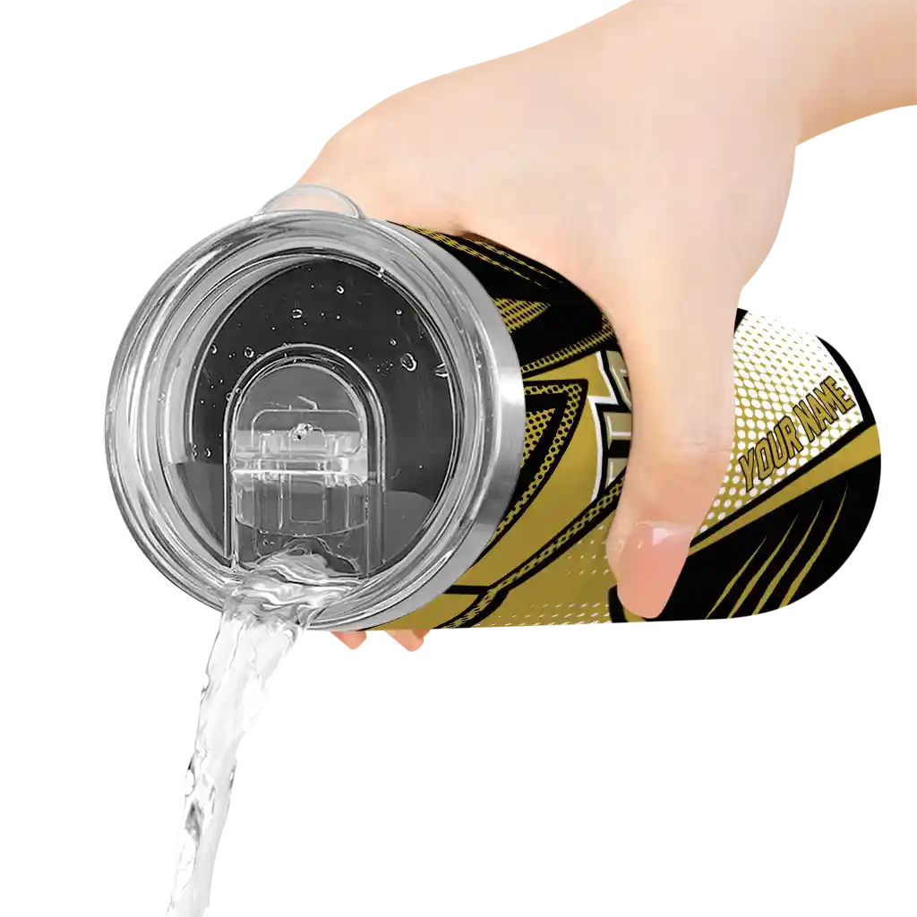 customized-ucf-knights-web-stripes-gold-white-skinny-tumbler-latest-model.webp