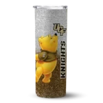 customized-ucf-knights-winnie-the-pooh-gold-gray-skinny-tumbler-best-selling-1.webp