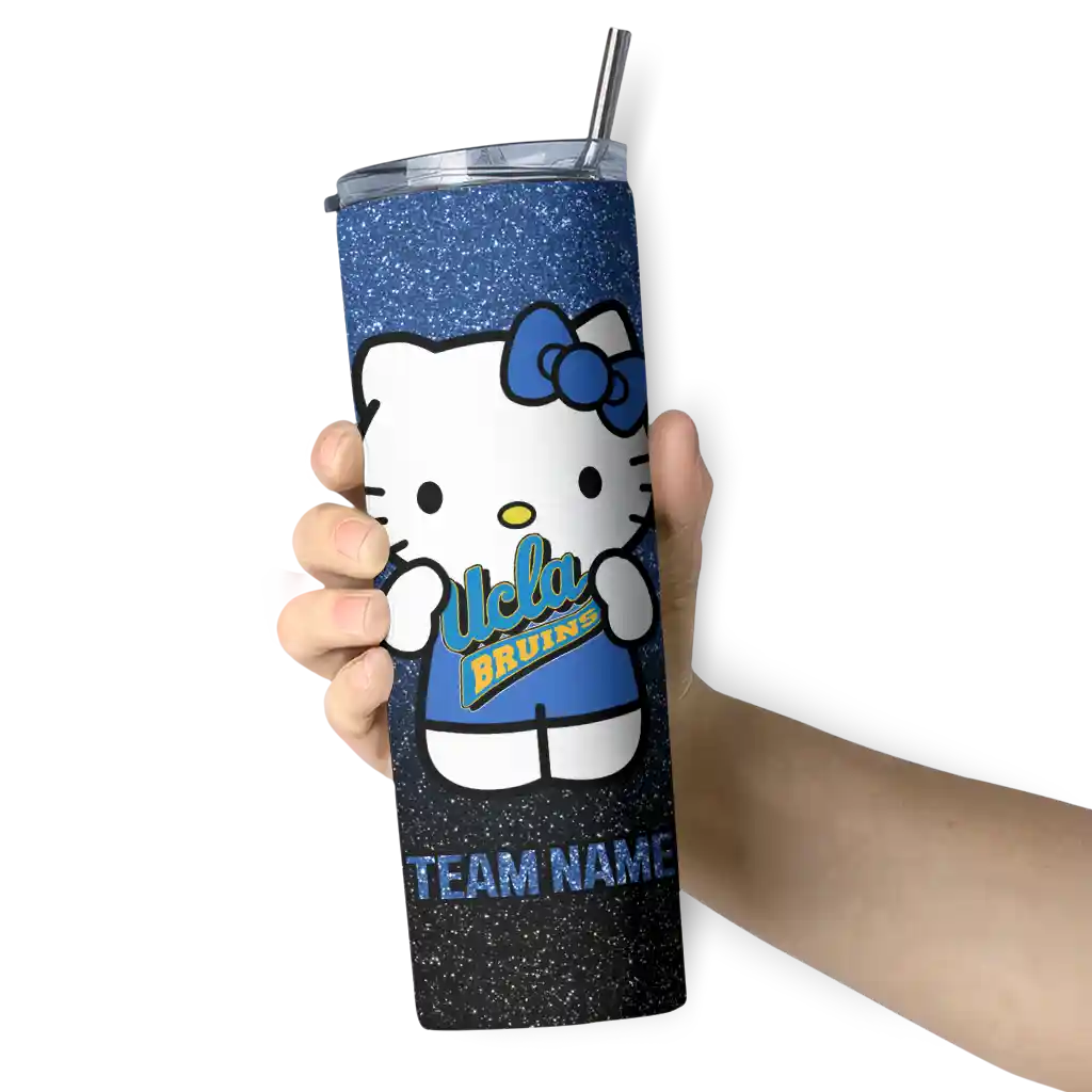 customized-ucla-bruins-hello-kitty-blue-black-skinny-tumbler-premium-grade.webp