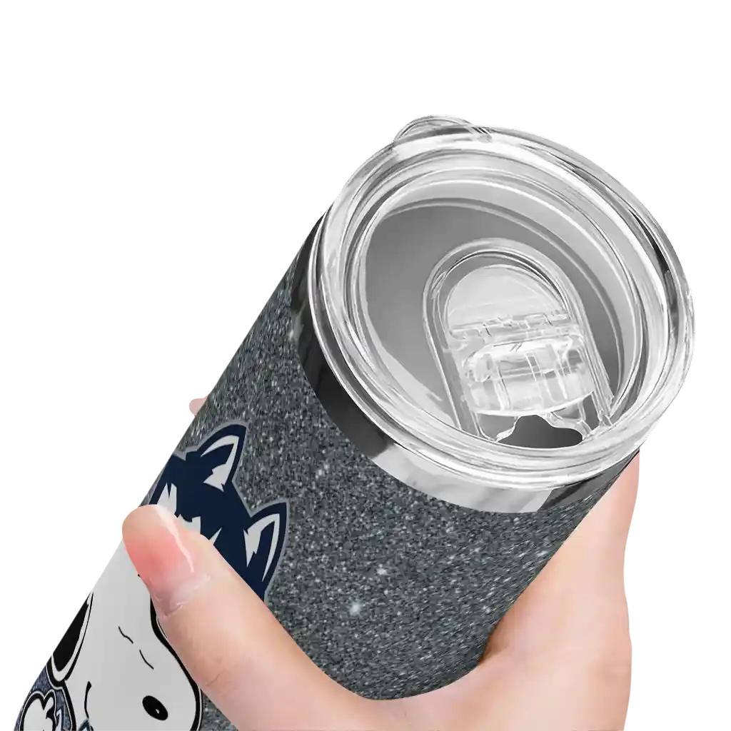 customized-uconn-huskies-snoopy-attitude-blue-skinny-tumbler-high-quality.webp