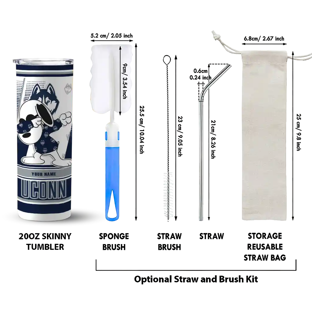 customized-uconn-huskies-snoopy-dog-blue-white-skinny-tumbler-new-arrival.webp