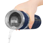 customized-uconn-huskies-sparkle-drip-blue-skinny-tumbler-best-selling.webp