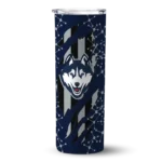 customized-uconn-huskies-star-pop-blue-black-skinny-tumbler-best-selling.webp