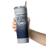 customized-uconn-huskies-swirl-texture-blue-skinny-tumbler-best-selling-1.webp