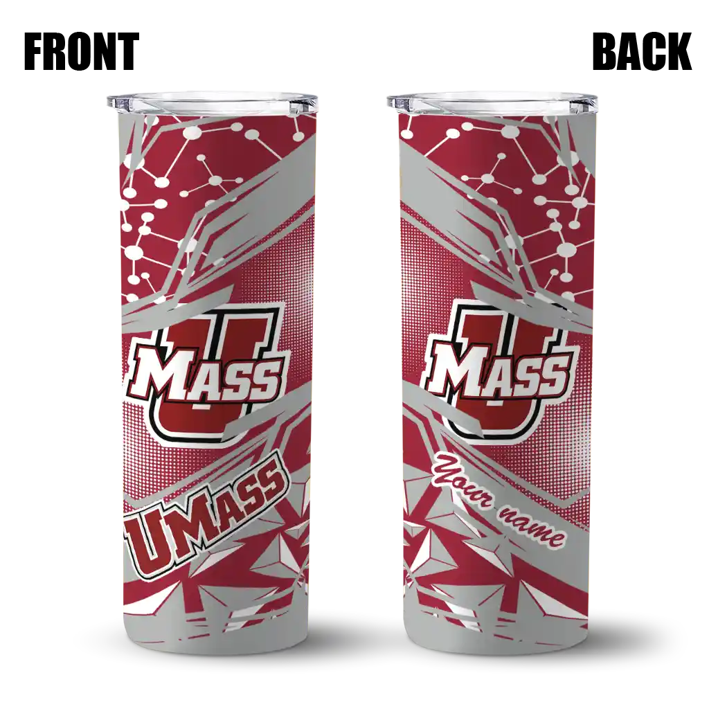 customized-umass-minutemen-helmet-clash-red-skinny-tumbler-fashion-forward.webp