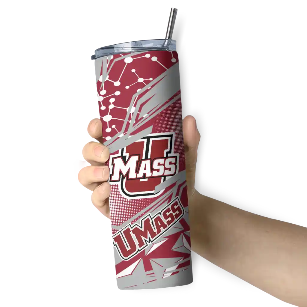 customized-umass-minutemen-helmet-clash-red-skinny-tumbler-premium-grade.webp