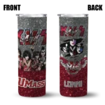 customized-umass-minutemen-kiss-band-grey-skinny-tumbler-best-selling-1.webp