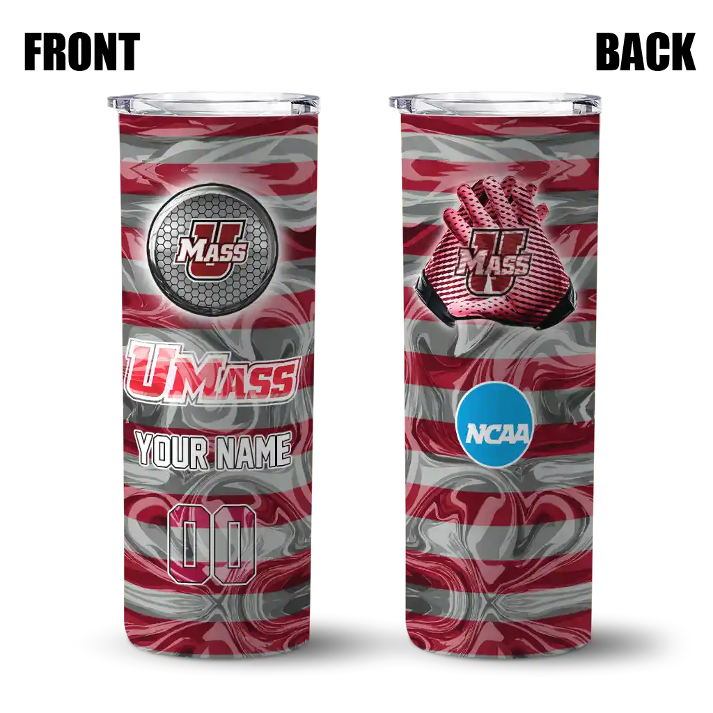 customized-umass-minutemen-patterned-waves-red-skinny-tumbler-fashion-forward.webp