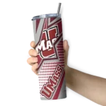 customized-umass-minutemen-web-stripes-red-white-skinny-tumbler-best-selling.webp