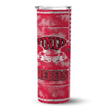 UNLV Rebels Tumber - Customized Chevron Patch Skinny Red