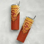 customized-usc-trojans-chevron-stripes-red-skinny-tumbler-best-selling.webp