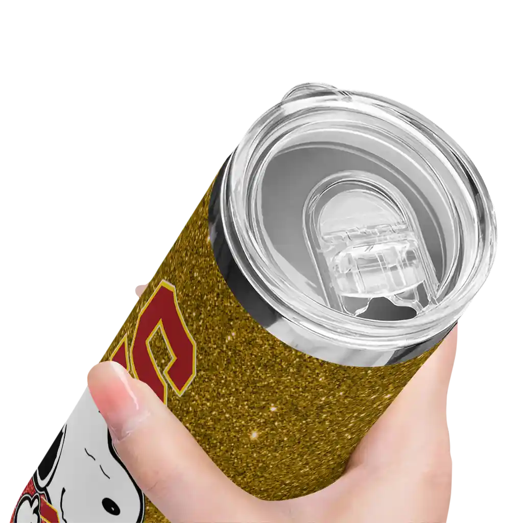 customized-usc-trojans-snoopy-attitude-red-skinny-tumbler-high-quality.webp