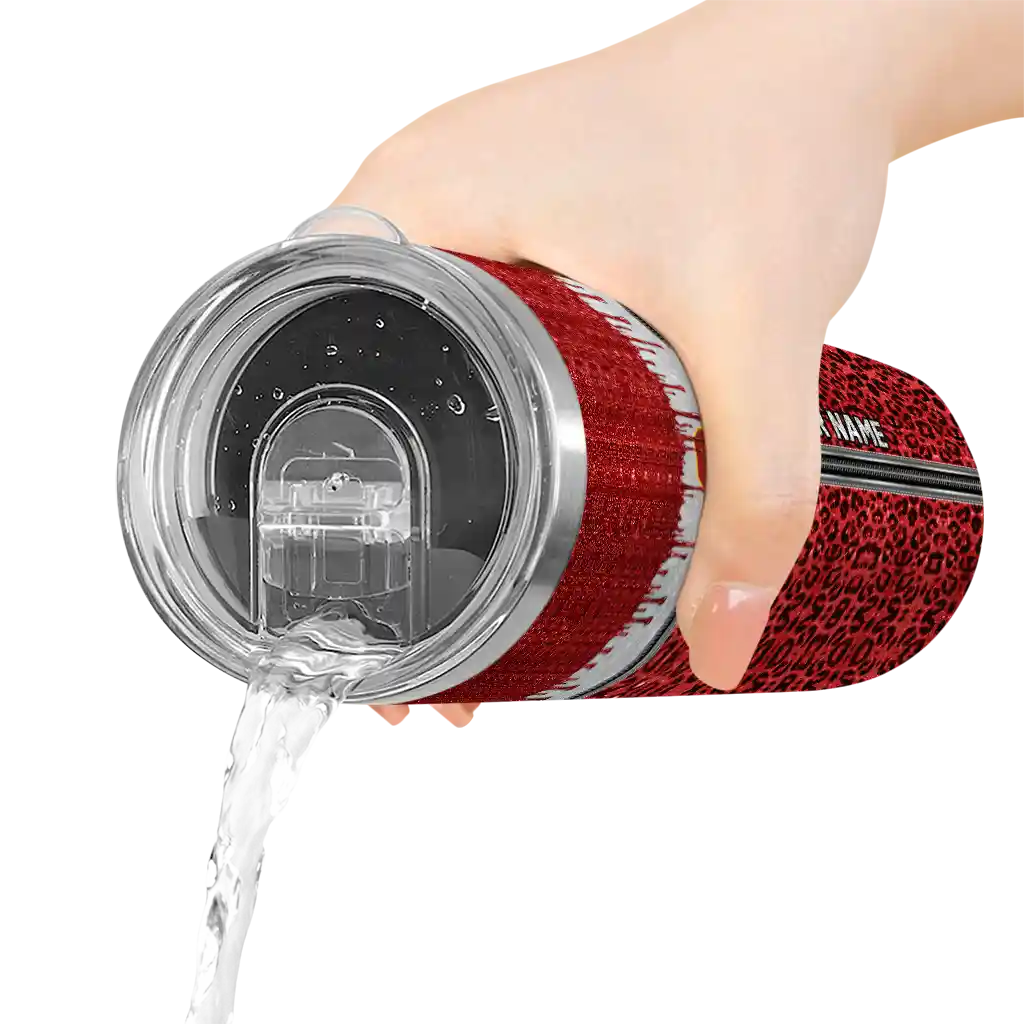customized-usc-trojans-sparkle-drip-red-skinny-tumbler-latest-model.webp
