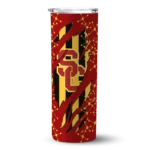 customized-usc-trojans-star-pop-red-black-skinny-tumbler-best-selling.webp