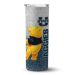 customized-utah-state-aggies-winnie-the-pooh-navy-gray-skinny-tumbler-best-selling-1.webp