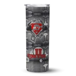 customized-utah-utes-chevron-v-red-gray-skinny-tumbler-best-selling-1.webp