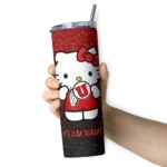 customized-utah-utes-hello-kitty-red-black-skinny-tumbler-best-selling-1.webp