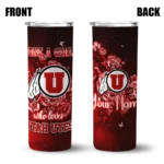 customized-utah-utes-rose-romance-red-black-skinny-tumbler-best-selling-1.webp