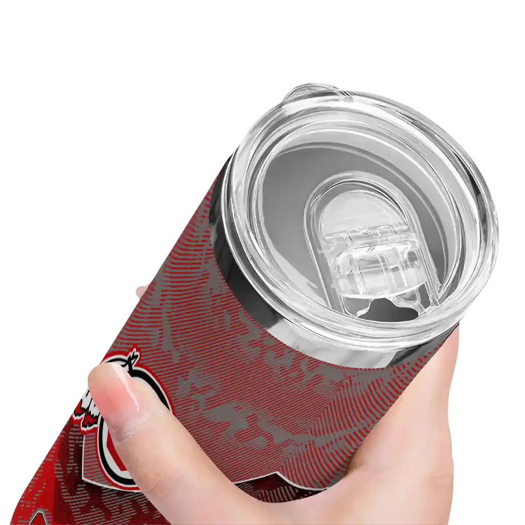 customized-utah-utes-spiral-burst-print-red-skinny-tumbler-high-quality.webp