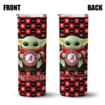 customized-utah-utes-yoda-cozy-red-black-skinny-tumbler-best-selling-1.webp