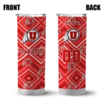customized-utah-utes-zipper-leopard-red-skinny-tumbler-best-selling.webp