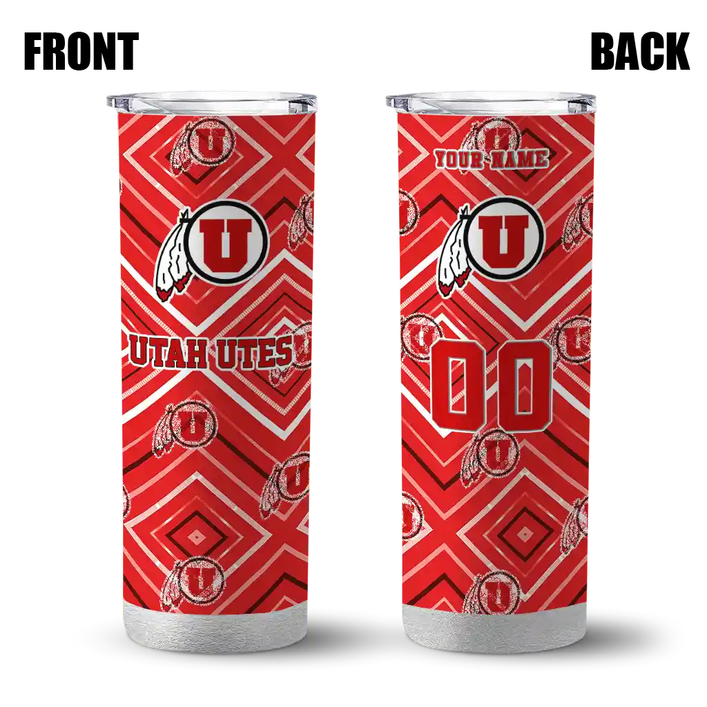 customized-utah-utes-zipper-leopard-red-skinny-tumbler-fashion-forward.webp