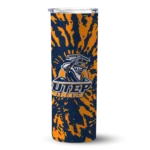 customized-utep-miners-metallic-grid-blue-skinny-tumbler-best-selling-1.webp